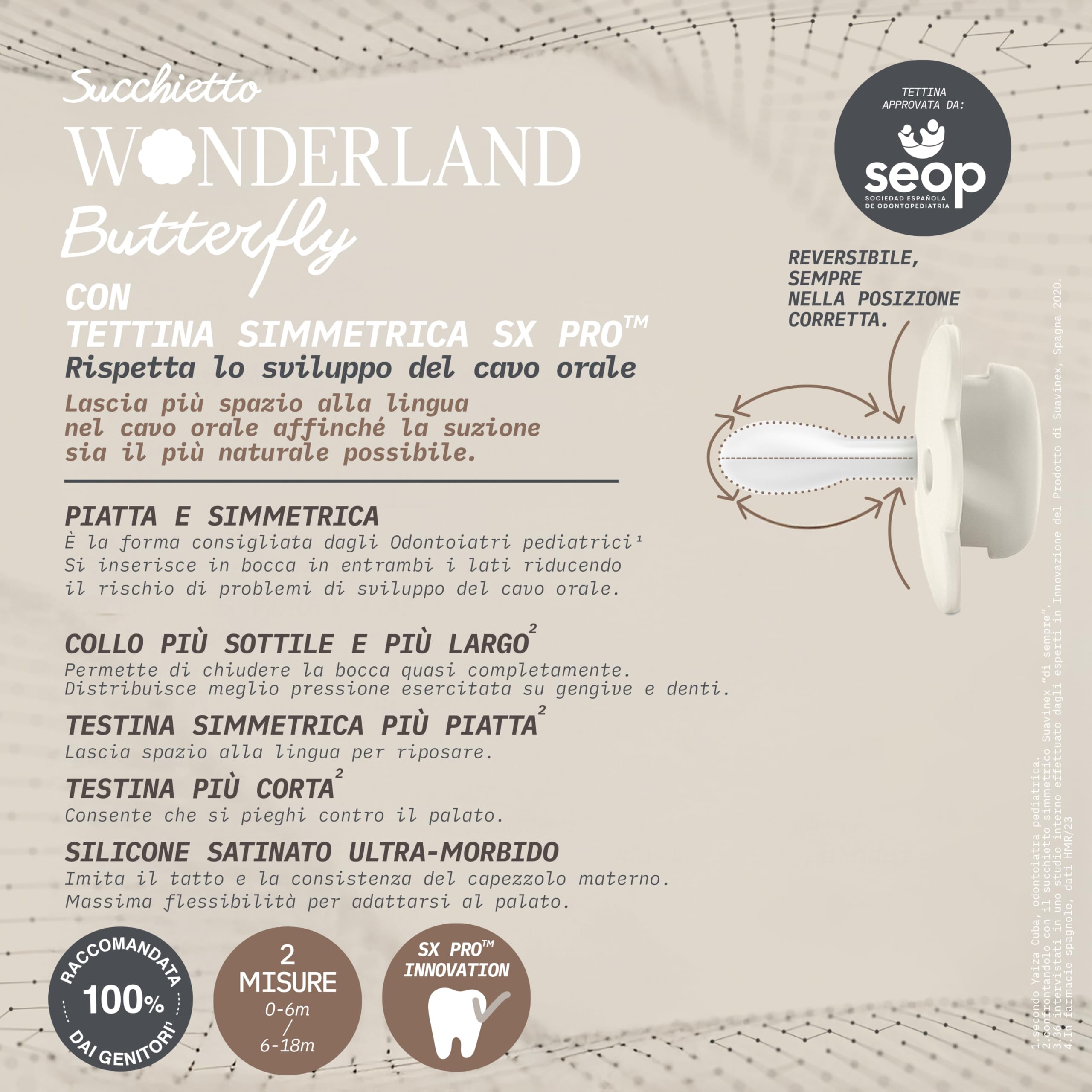 suavinex-wonderland-ciuccio-sx-pro-6-18-mesi-silicone-rosa-confezione-da-2 image 5