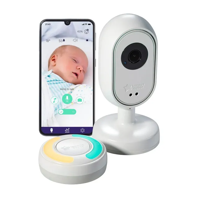 tommee-tippee-dreamsense-smart-baby-monitor-con-videocamera-hd image 1