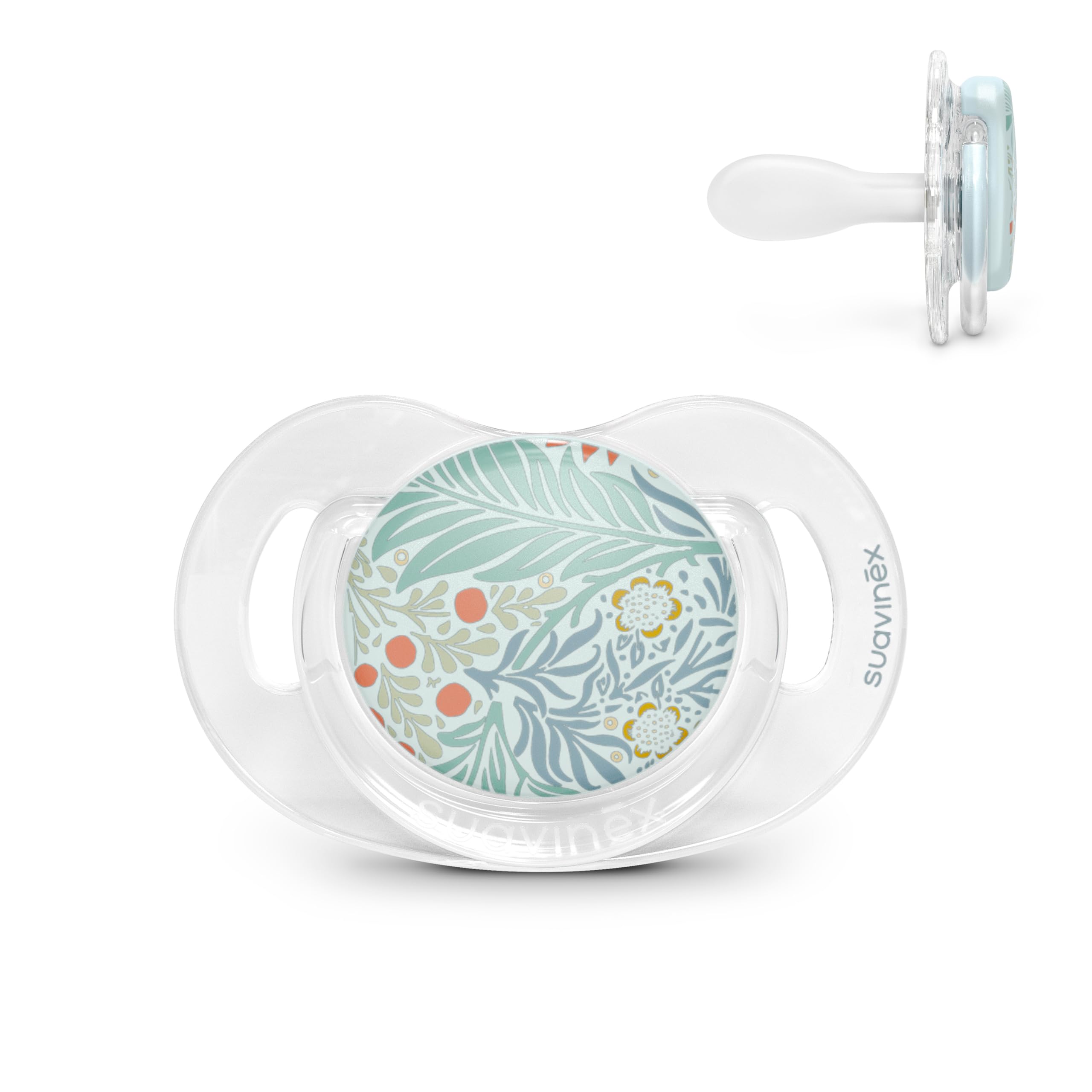 suavinex-poetry-ciuccio-silicone-sx-pro-18-mesi-con-anello-blu image 1