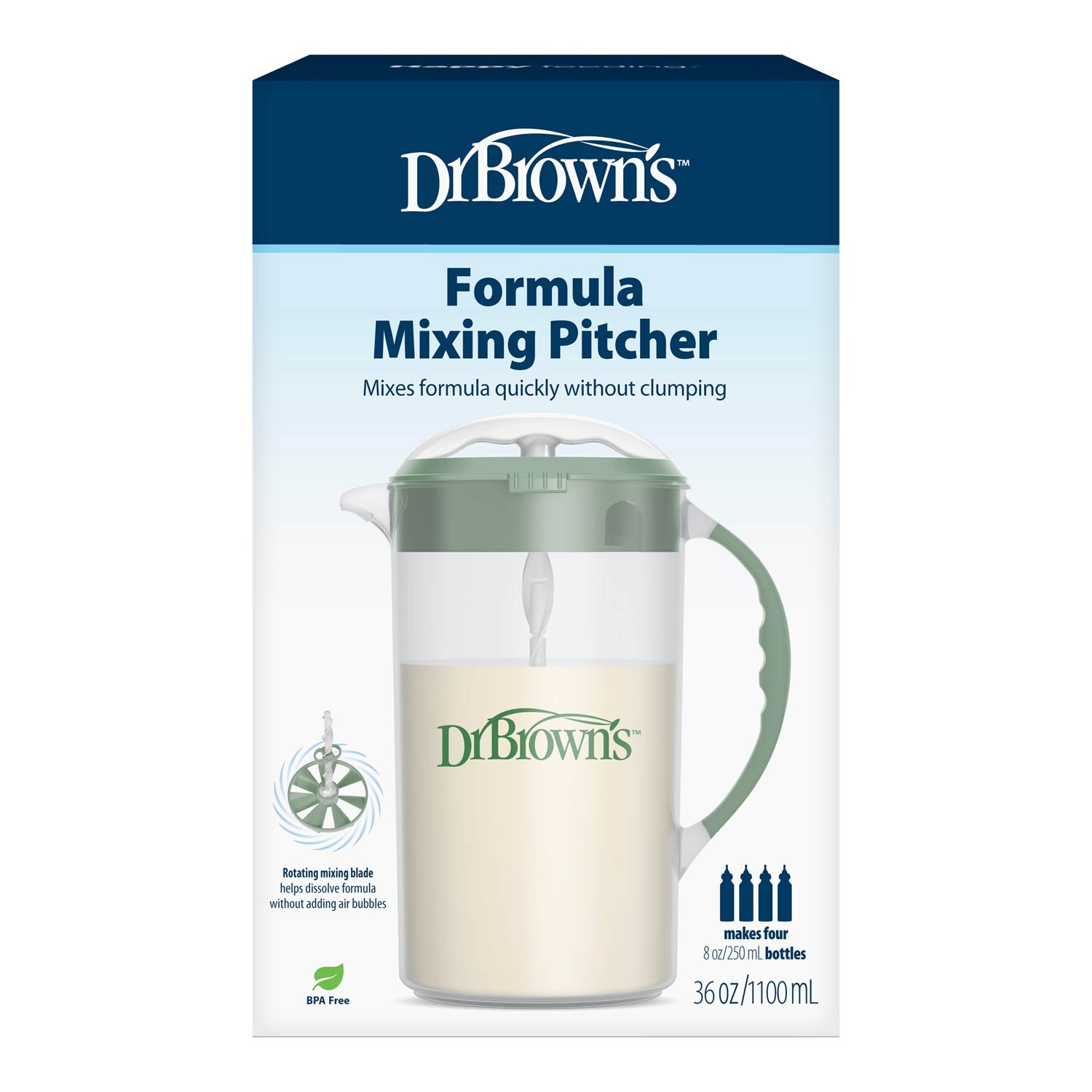 dr-brown-s-caraffa-miscelatrice-formula-4-biberon-32-oz-antigrumi image 3