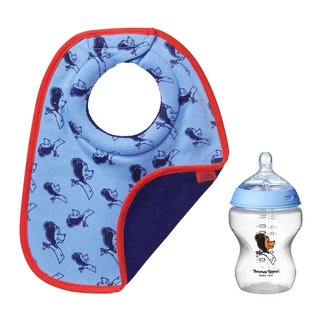 tommee-tippee-limited-edition-bib-and-bottle-gift-set-60th-anniversary image 1
