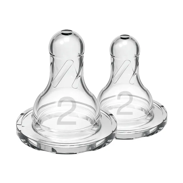 dr-brown-s-natural-flow-tettarella-collo-stretto-livello-2-2-pack image 1