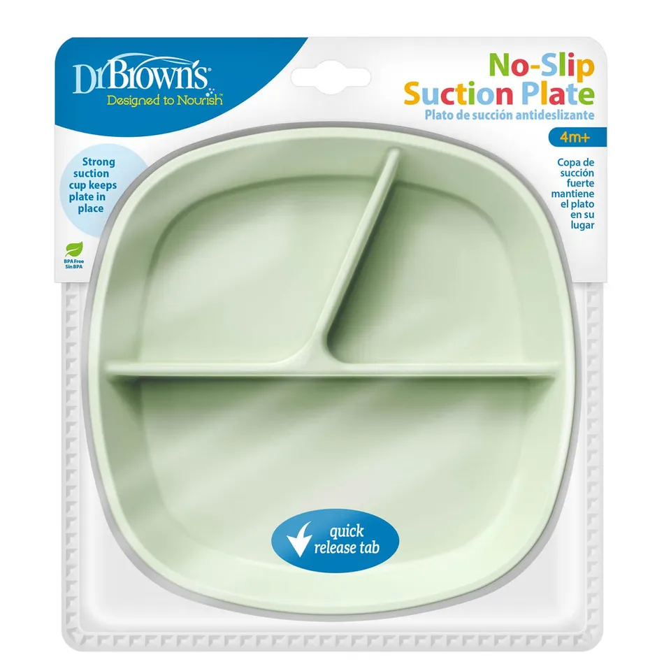 dr-brown-s-no-slip-piatto-ventosa-antiscivolo-3-scomparti image 1