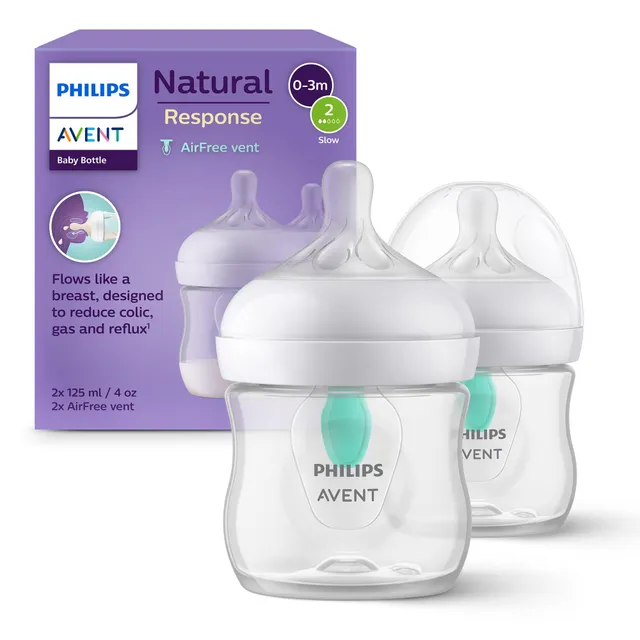 philips-avent-natural-response-scy670-02-2-biberon-125-ml-con-valvola-airfree image 1