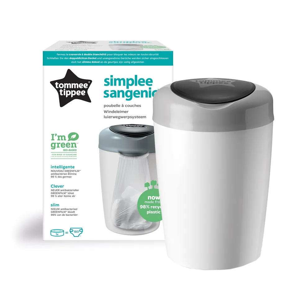 tommee-tippee-simplee-sangenic-mangiapannolini-con-1-ricarica image 1