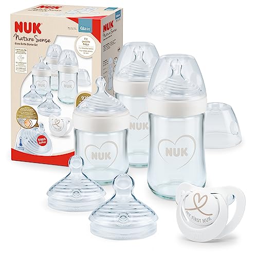 nuk-nature-sense-starter-set-biberon-in-vetro-0-18-mesi-7-pezzi image 8