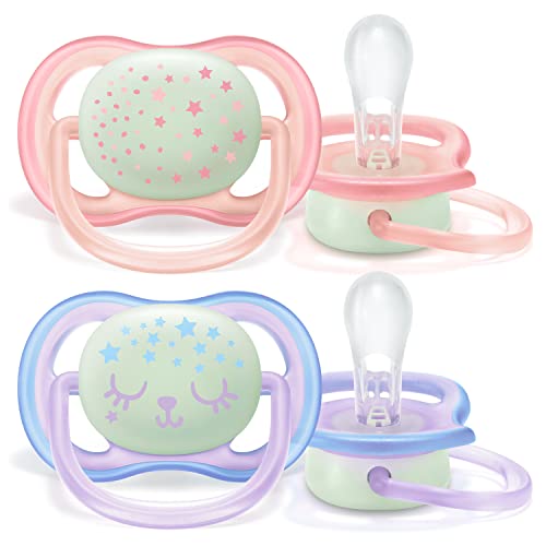 philips-avent-ultra-air-ciuccio-notte-0-6-mesi-rosa-blu-scf376-12 image 7