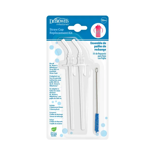 dr-brown-s-milestones-kit-ricambio-cannucce-tazza-isolata-300-ml image 1