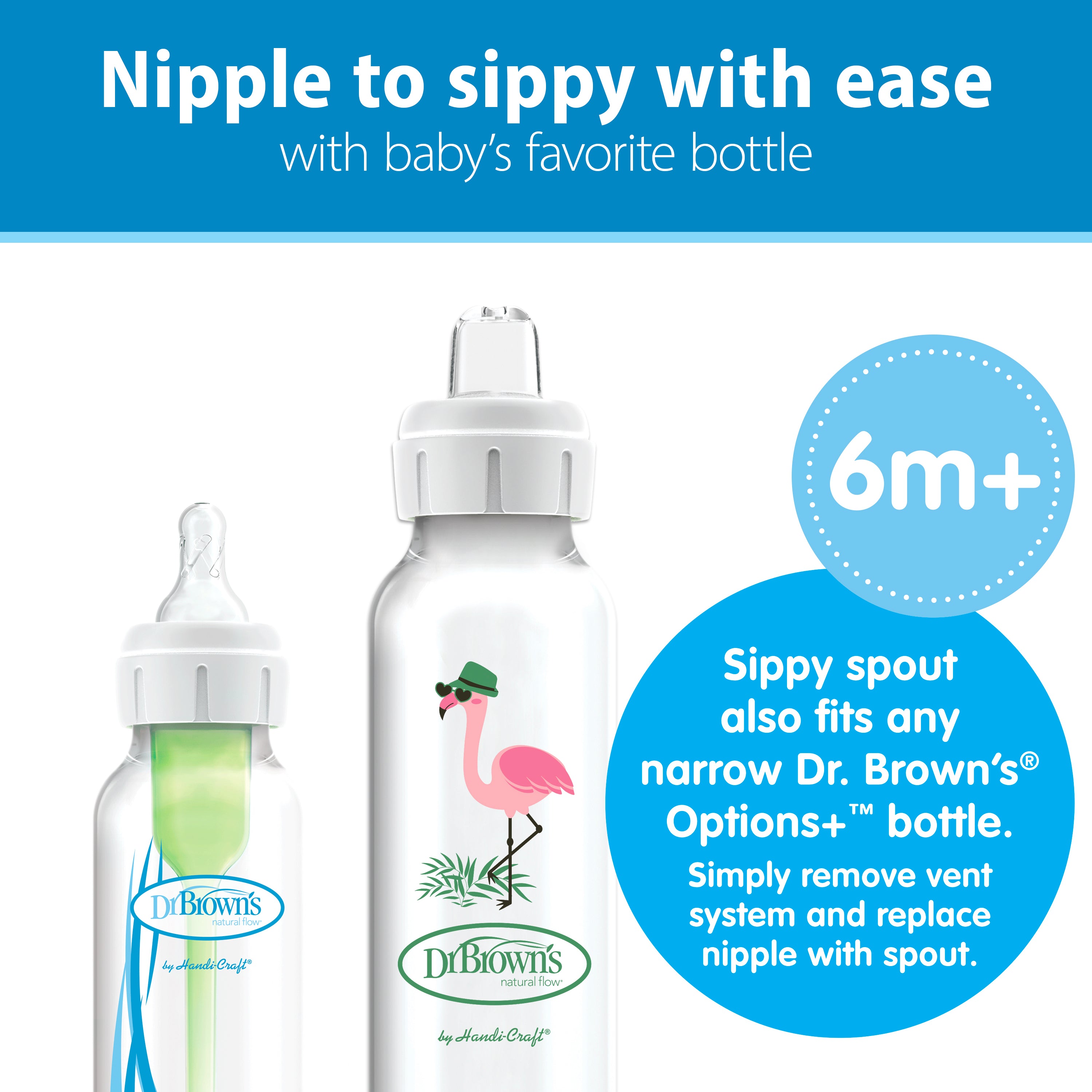 dr-brown-s-milestones-bottiglia-sippy-stretta-250ml-6m image 5