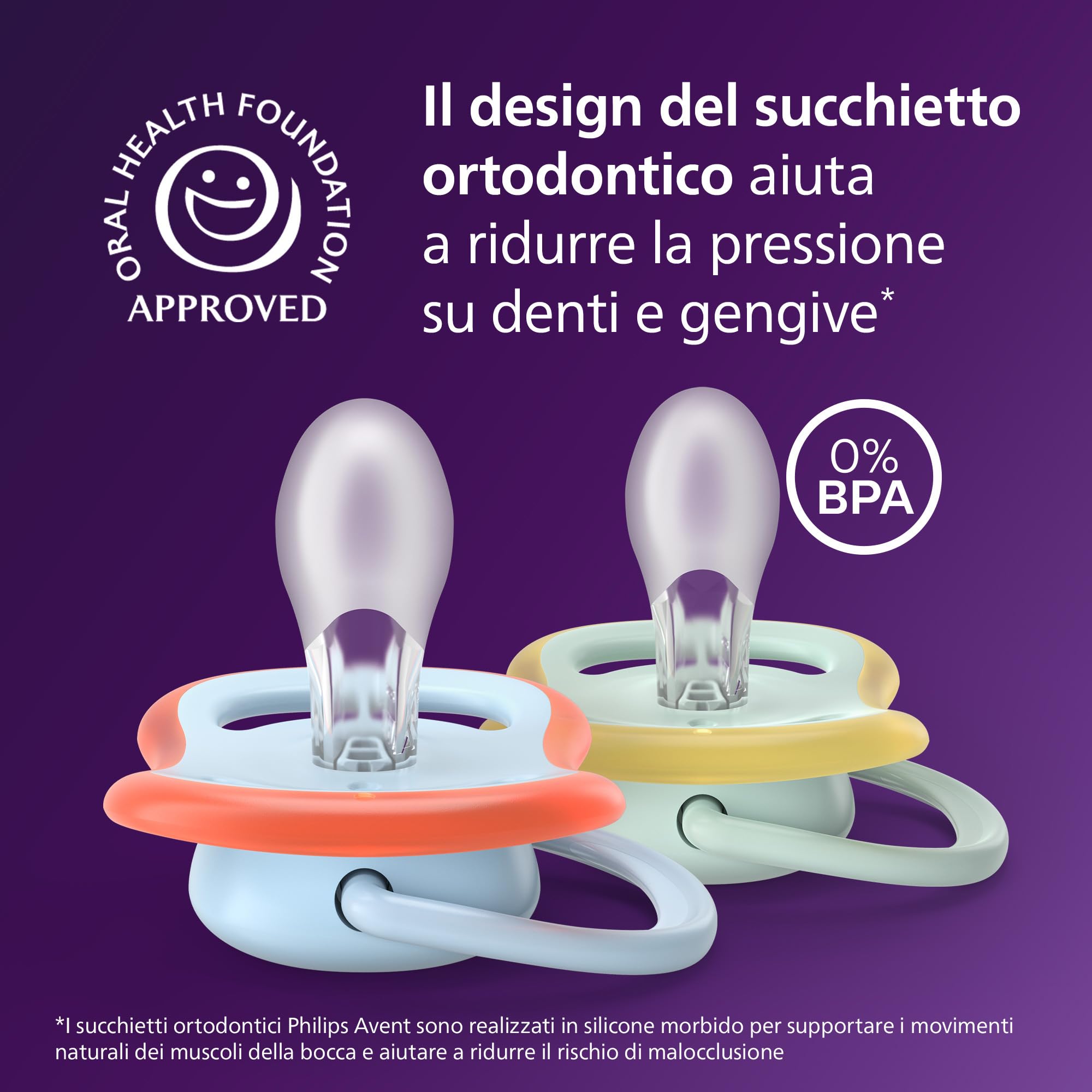 philips-avent-ultra-start-succhietto-0-6-mesi-silicone-ortodontico-2-pz-steriliz image 3