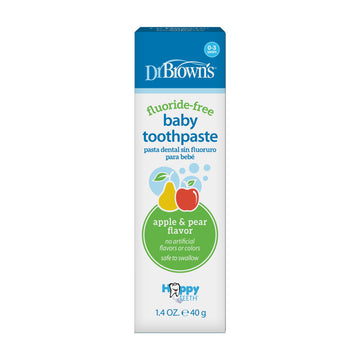 dr-brown-s-dentifricio-baby-senza-fluoro-mela-pera-40g-0-3-anni image 5