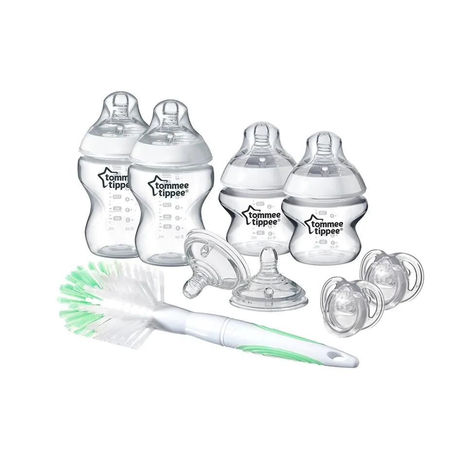 tommee-tippee-closer-to-nature-kit-biberon-iniziale-neonato-4-biberon-accessori image 1