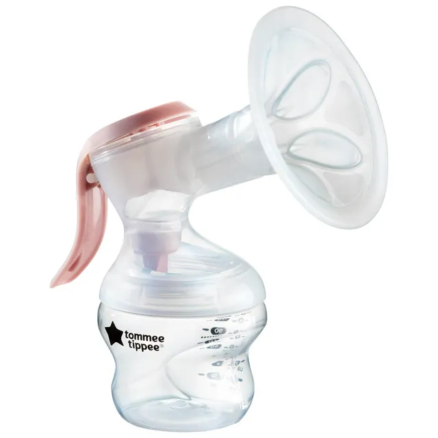 tommee-tippee-made-for-me-single-manual-breast-pump-tiralatte-manuale image 1