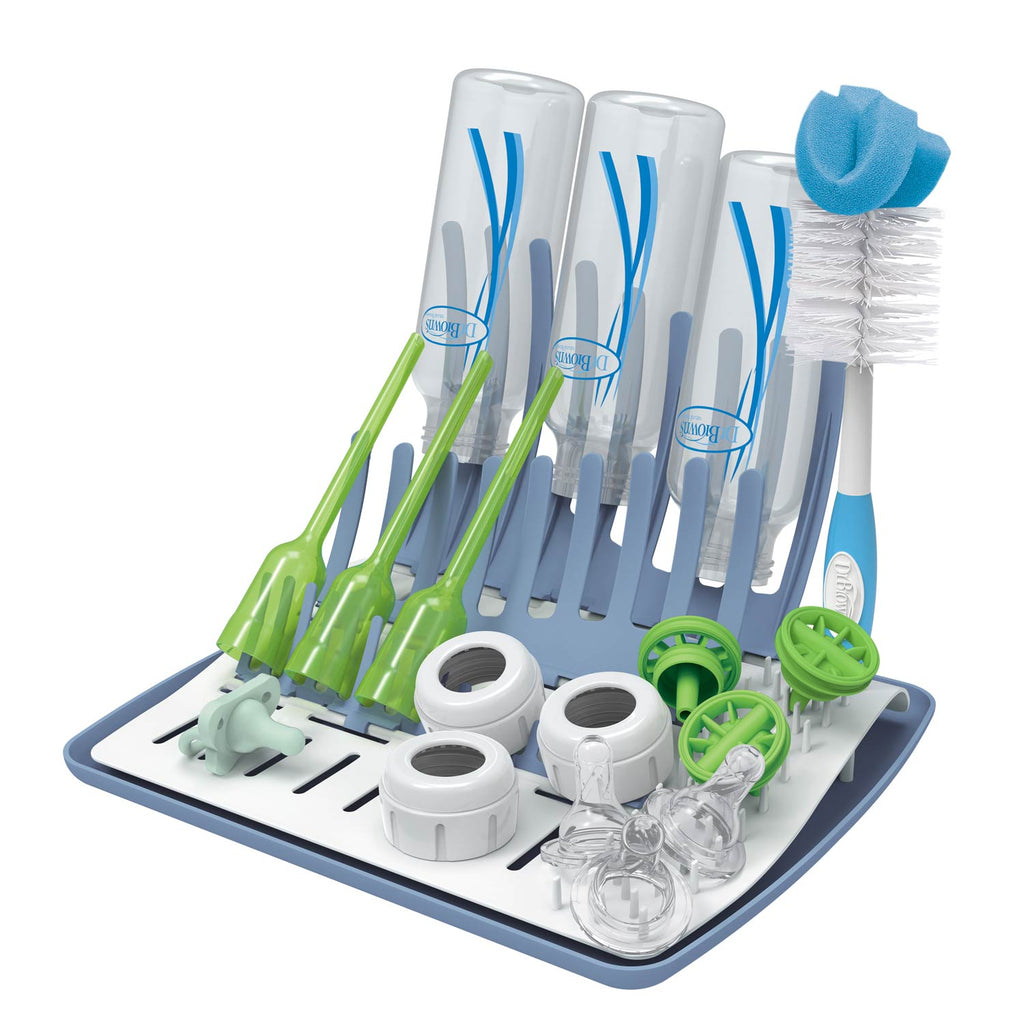 dr-brown-s-scolabiberon-pieghevole-salvaspazio-per-biberon-e-accessori image 1
