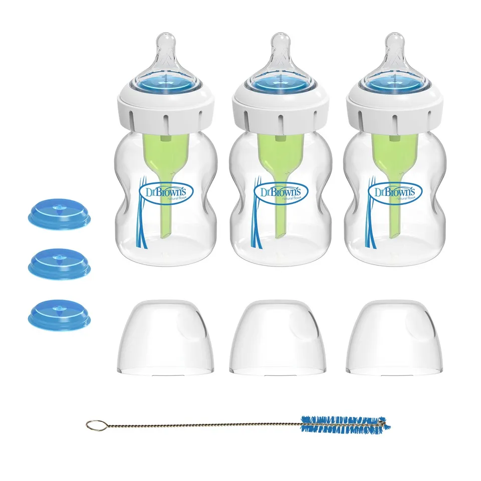dr-brown-s-specialty-feeding-system-collo-largo-150-ml-livello-1-3-pack image 1