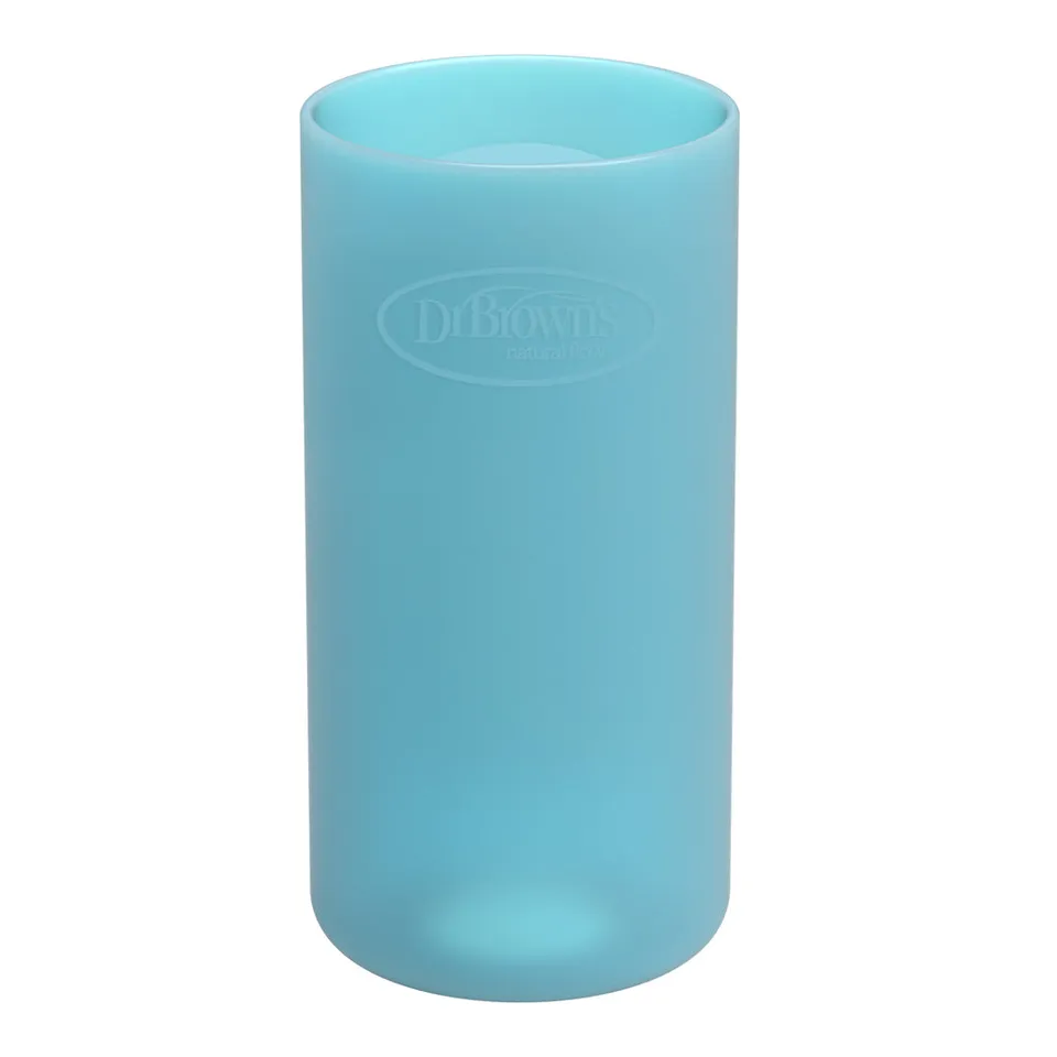 dr-brown-s-natural-flow-options-custodie-silicone-per-biberon-vetro image 1