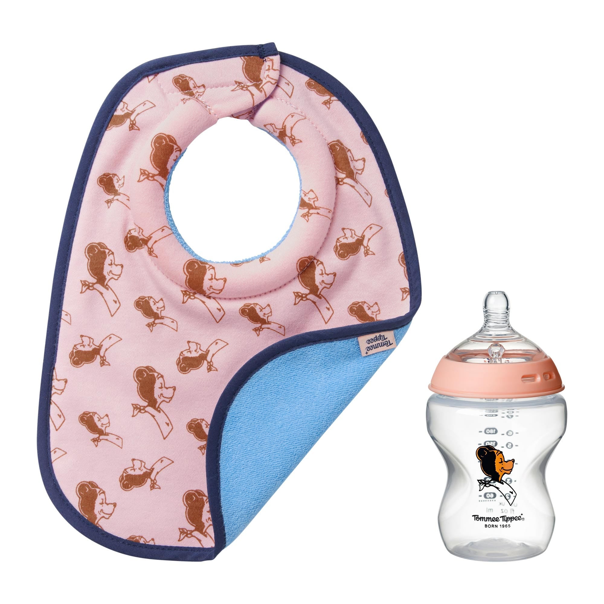 tommee-tippee-limited-edition-bib-and-bottle-gift-set-60th-anniversary image 2
