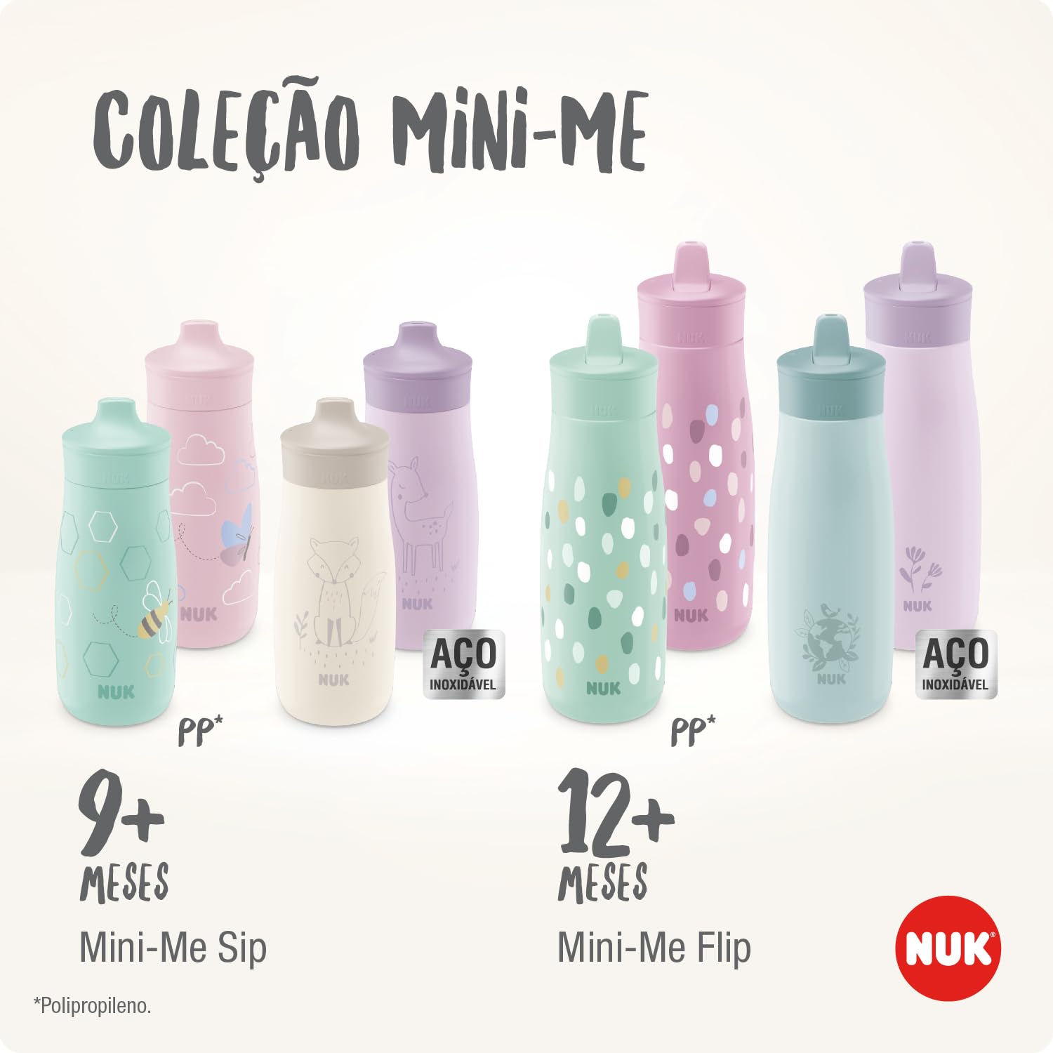 nuk-mini-me-flip-borraccia-acciaio-500-ml-lilac-flower-12-mesi image 8