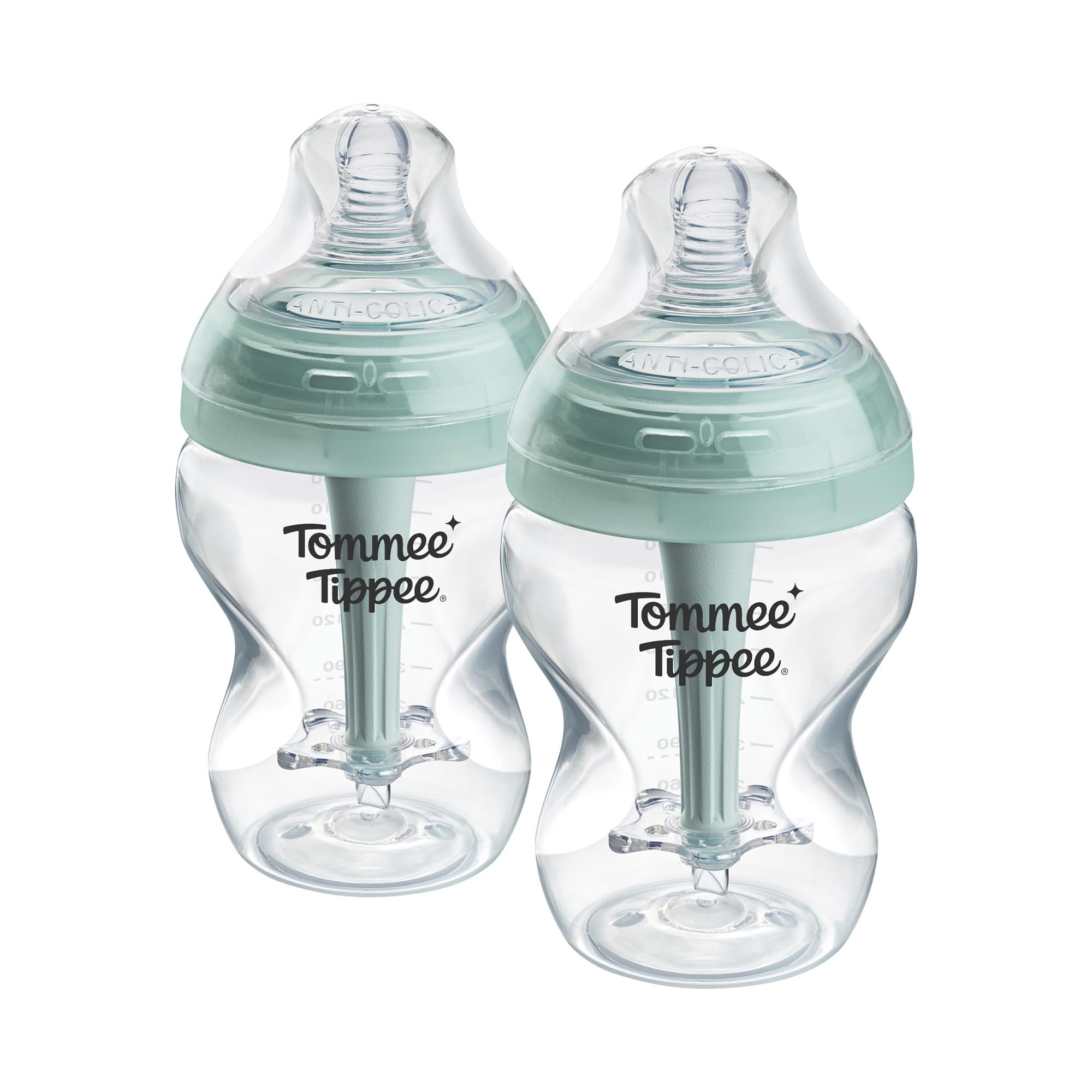 tommee-tippee-biberon-anti-colica-avanzato-260ml-flusso-lento-2-pezzi image 1