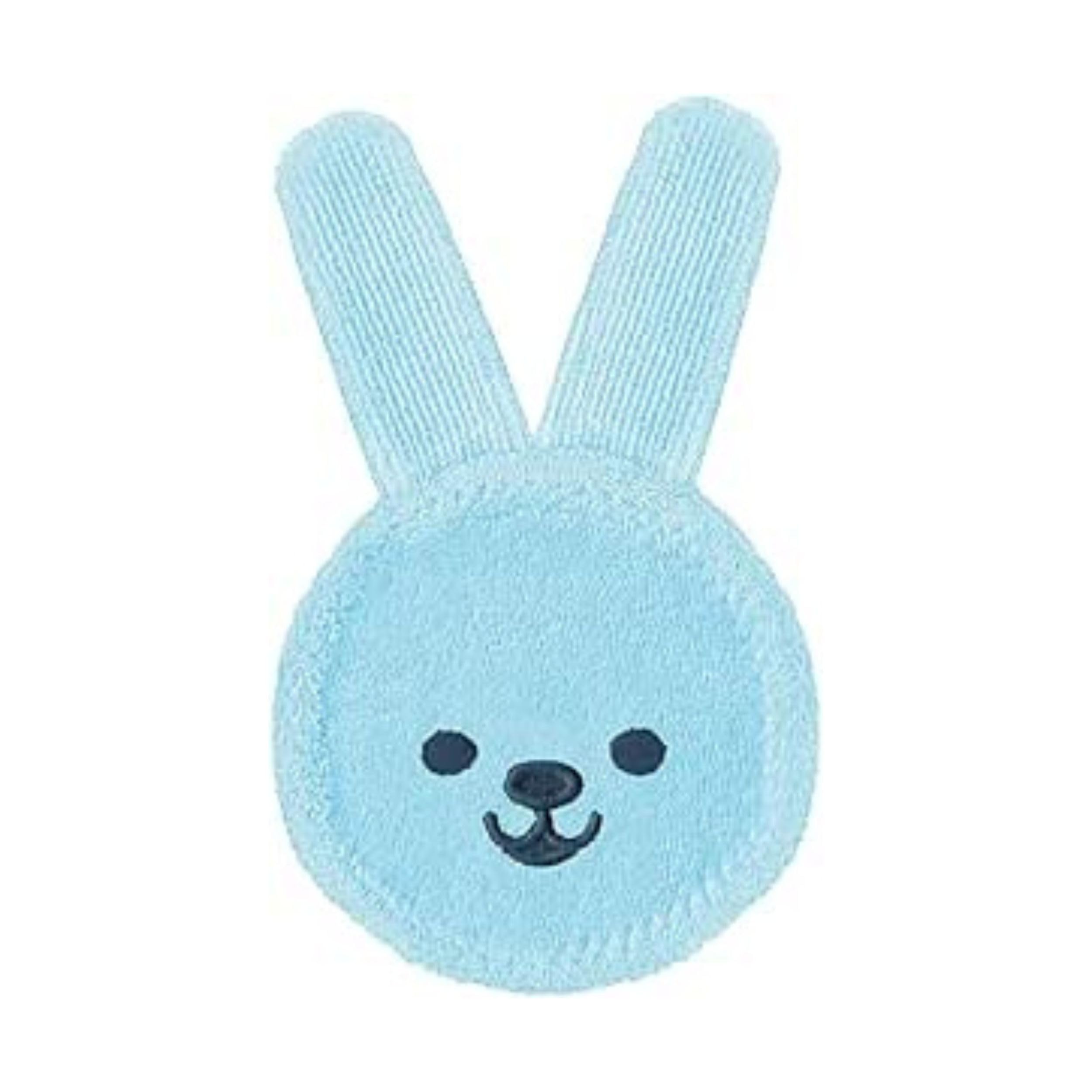 mam-oral-care-rabbit-massaggia-gengive-neonato-0-mesi-in-microfibra-azzurro image 1