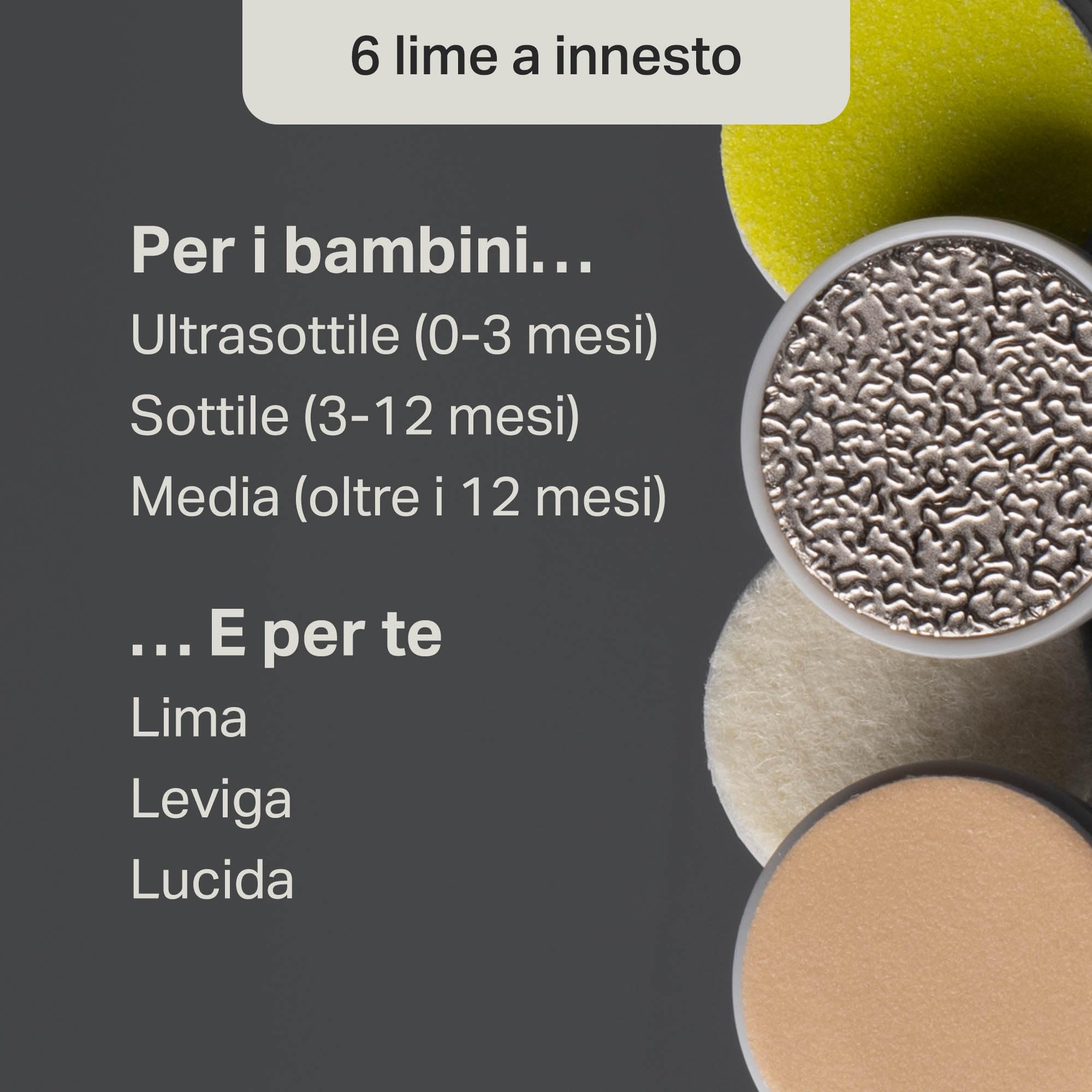tommee-tippee-limetta-unghie-elettrica-bambini-con-6-innesti-e-led image 6