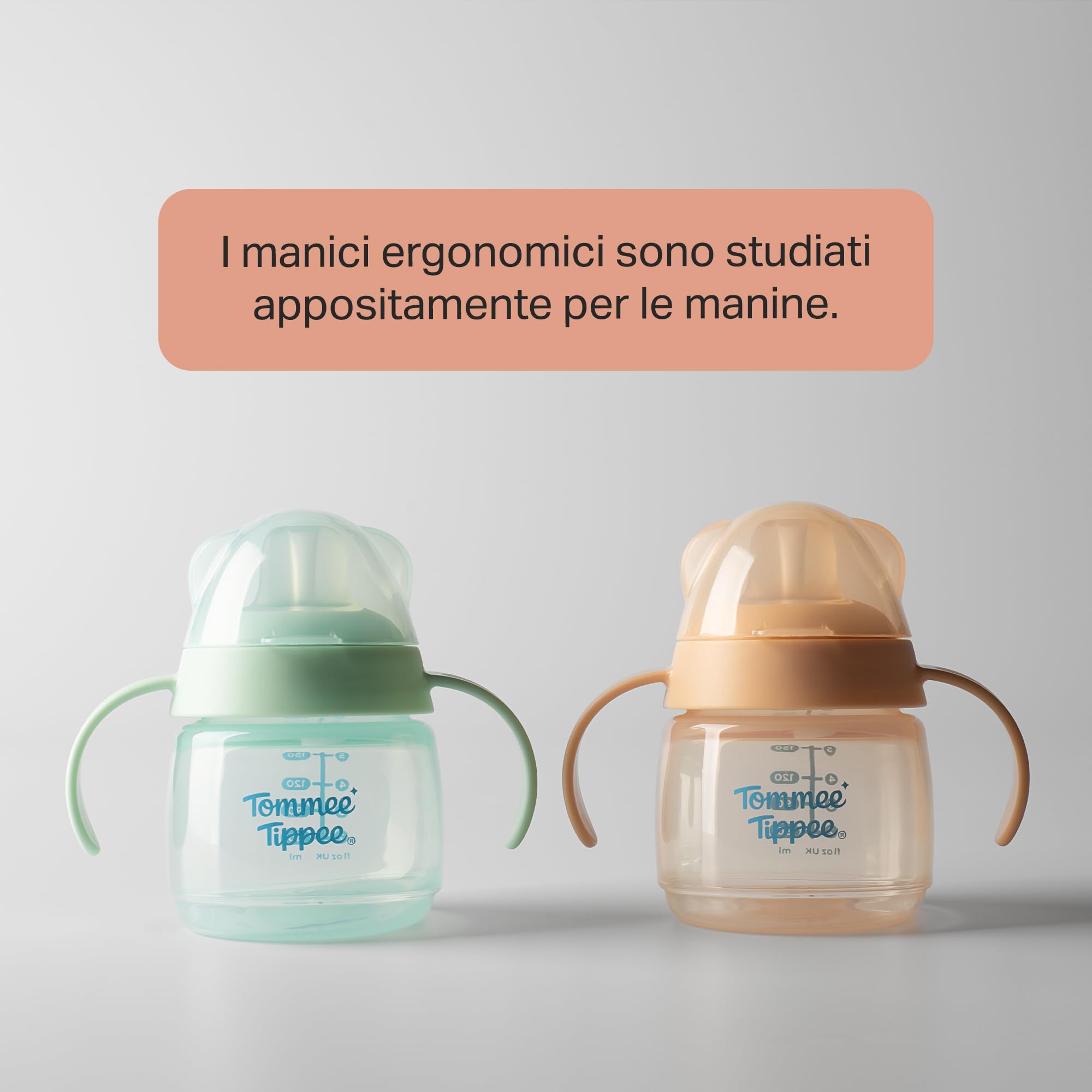 tommee-tippee-tazza-svezzamento-beccuccio-150-ml-verde-arancione-2-pz image 5