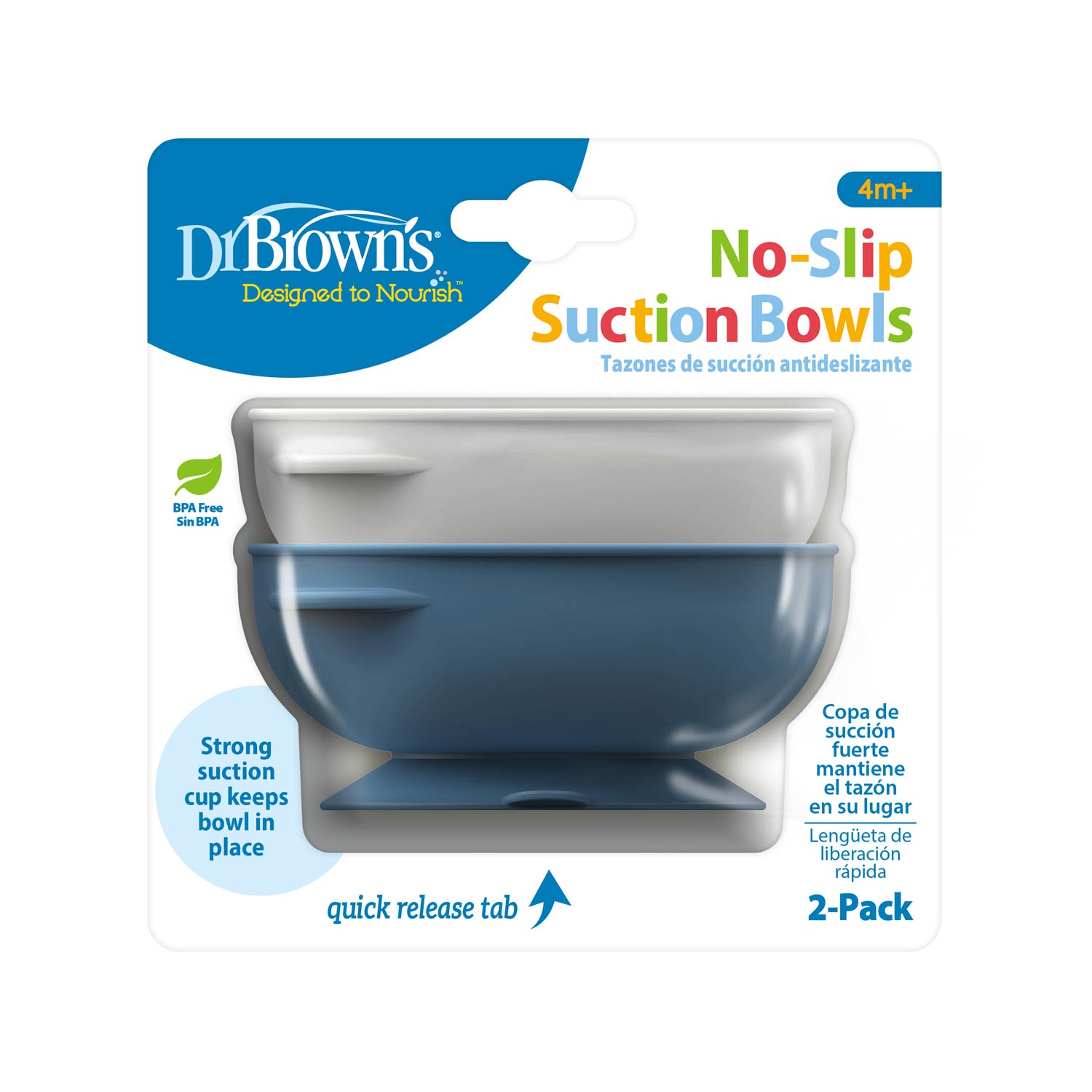 dr-brown-s-no-slip-ciotola-ventosa-antiribaltamento-2-pack image 2