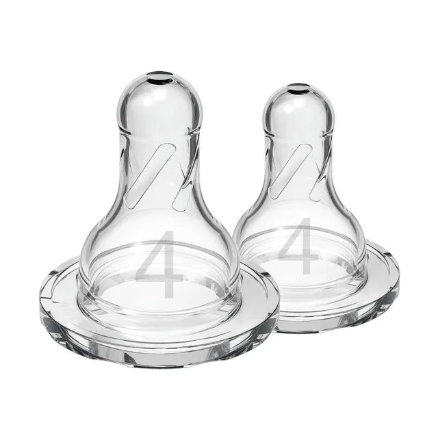 dr-brown-s-natural-flow-tettarella-silicone-collo-stretto-livello-4-2-pack image 1