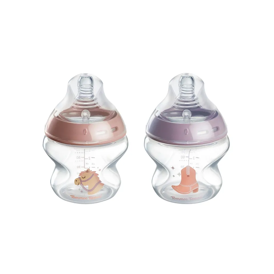 tommee-tippee-natural-start-biberon-150ml-0m-decorato-2pz image 1
