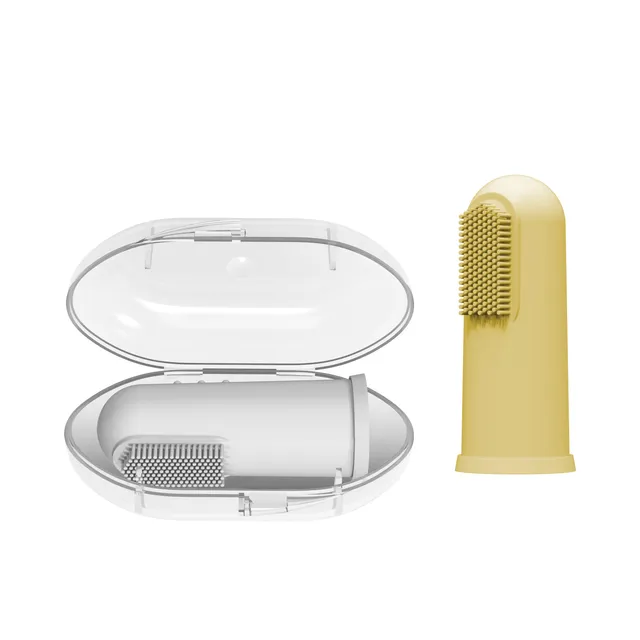 dr-brown-s-spazzolino-da-dito-in-silicone-con-custodia-2-pack image 1