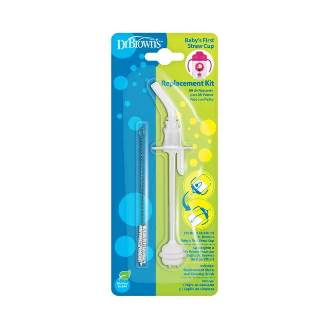 dr-brown-s-baby-s-first-straw-cup-replacement-kit-ricambio-cannuccia image 1