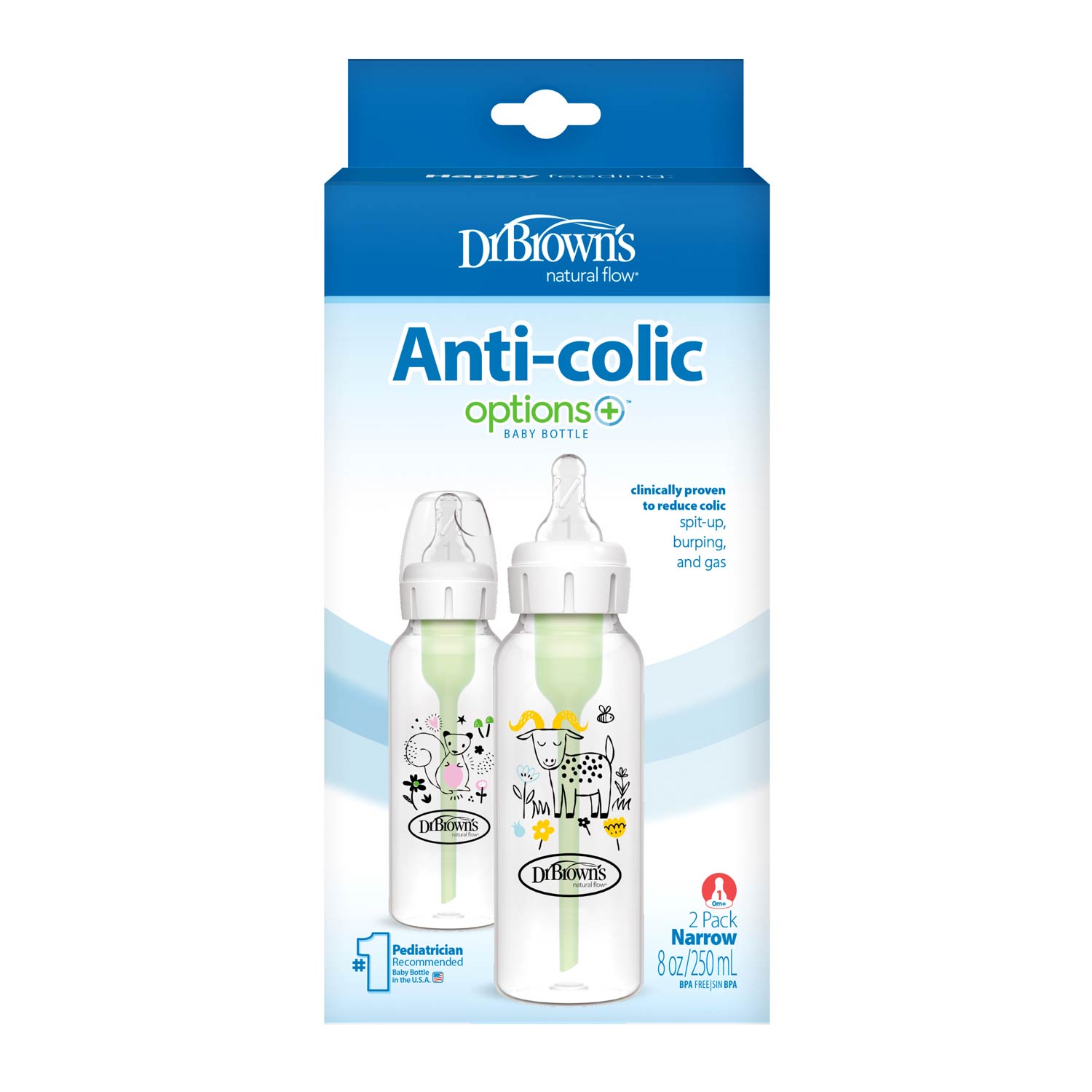 dr-brown-s-biberon-anti-colica-options-collo-stretto-2-pack image 3