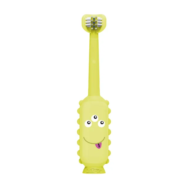 dr-brown-s-toothscrubber-spazzolino-bimbo-tre-lati-con-ventosa image 1