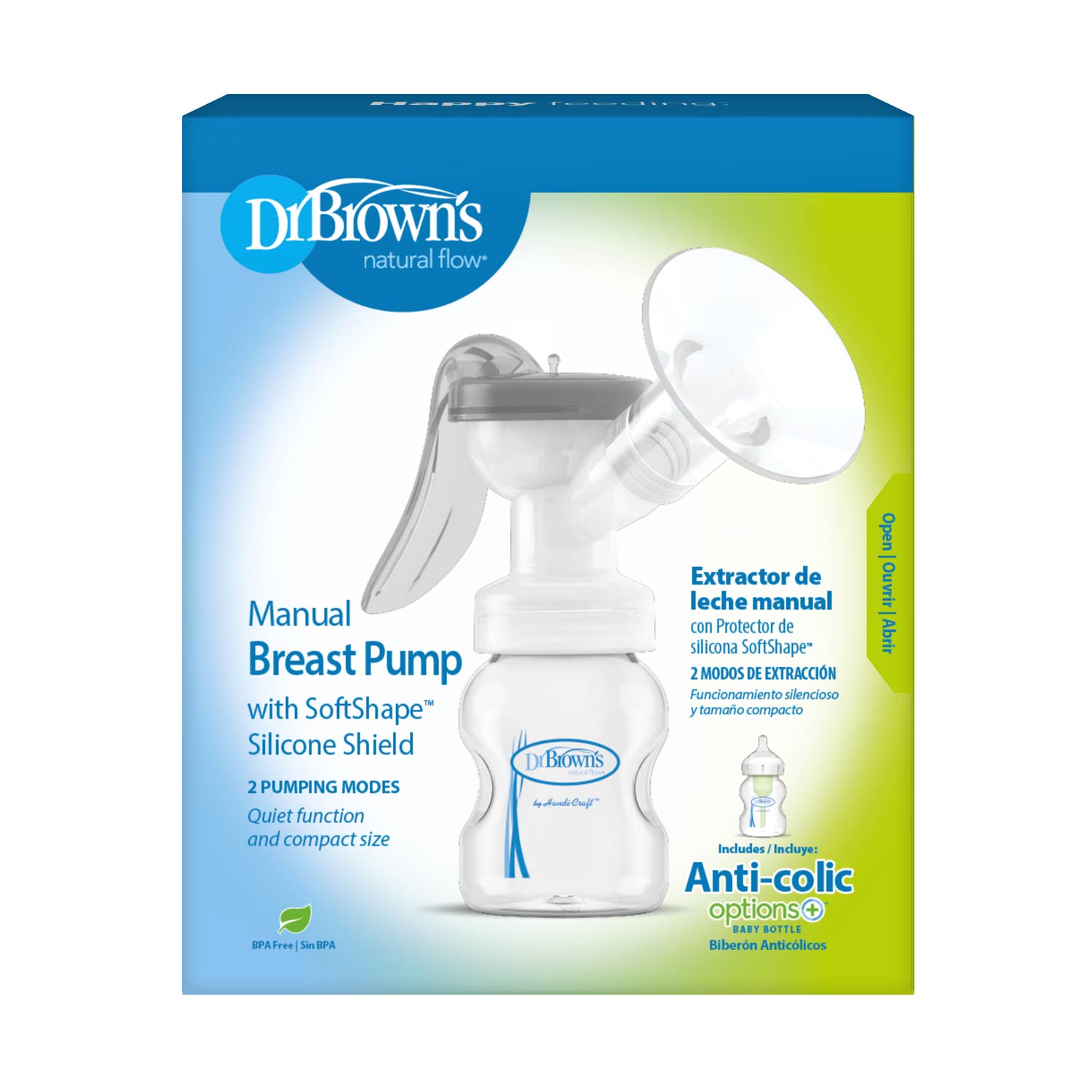 dr-brown-s-tiralatte-manuale-con-coppetta-softshape-silicone image 3