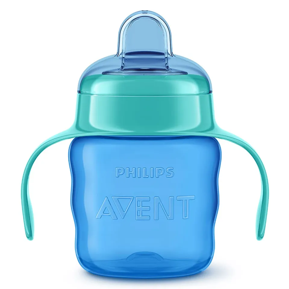 philips-avent-scf551-05-tazza-in-silicone-con-beccuccio-e-manici-12m image 1