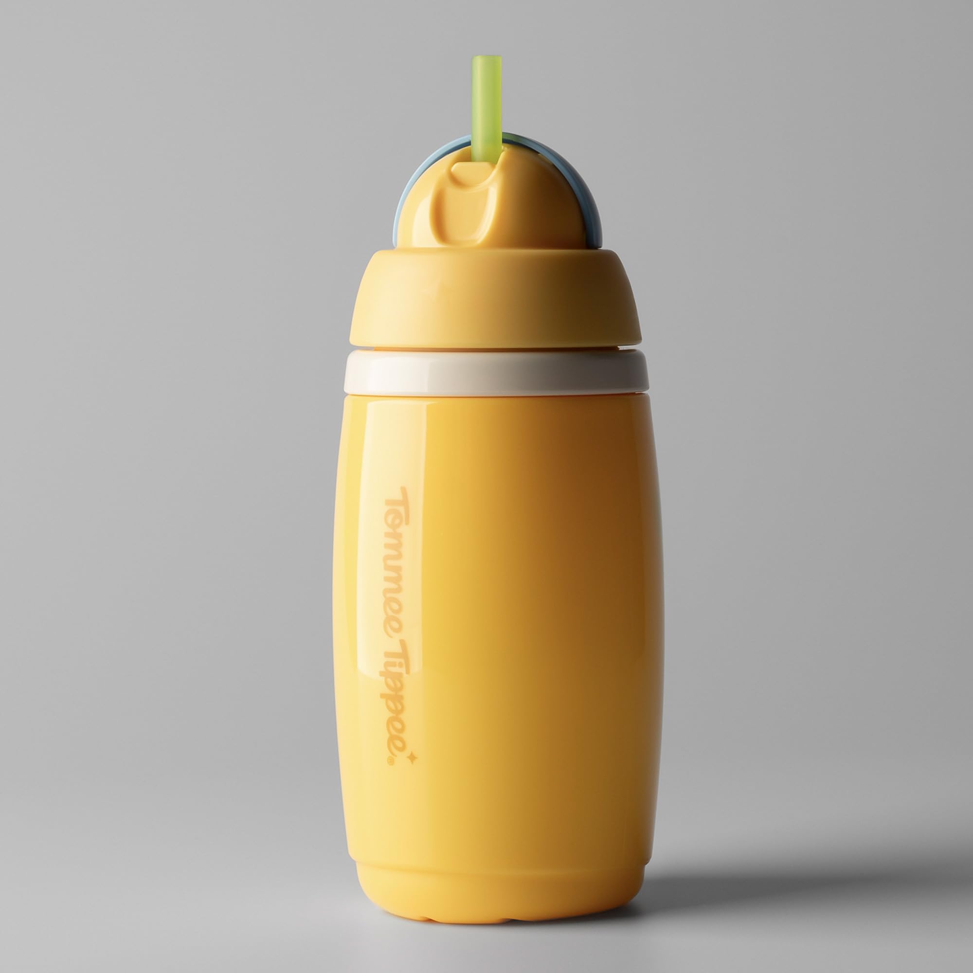 tommee-tippee-borraccia-termica-con-cannuccia-266-ml-12-mesi-blu-giallo-2-pz image 3