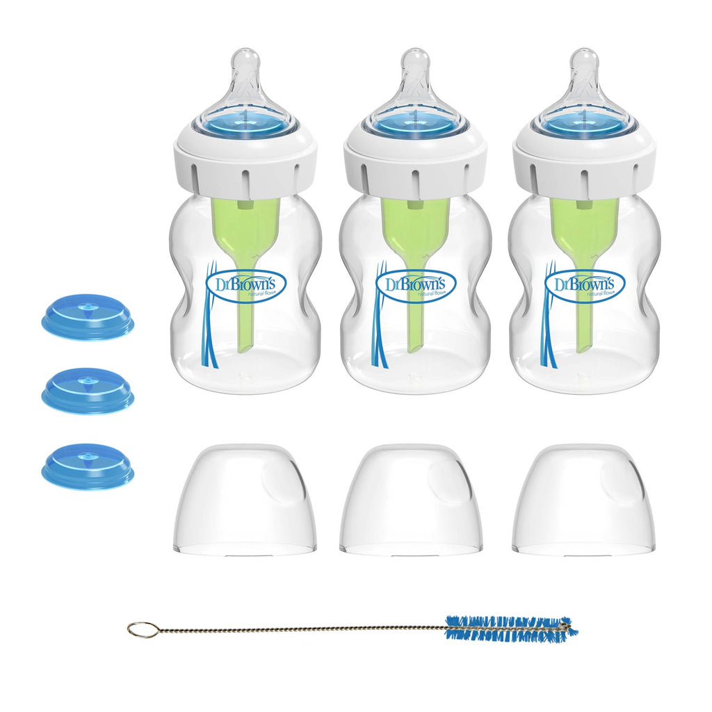 dr-brown-s-specialty-feeding-system-biberon-150-ml-livello-1-3pz image 1