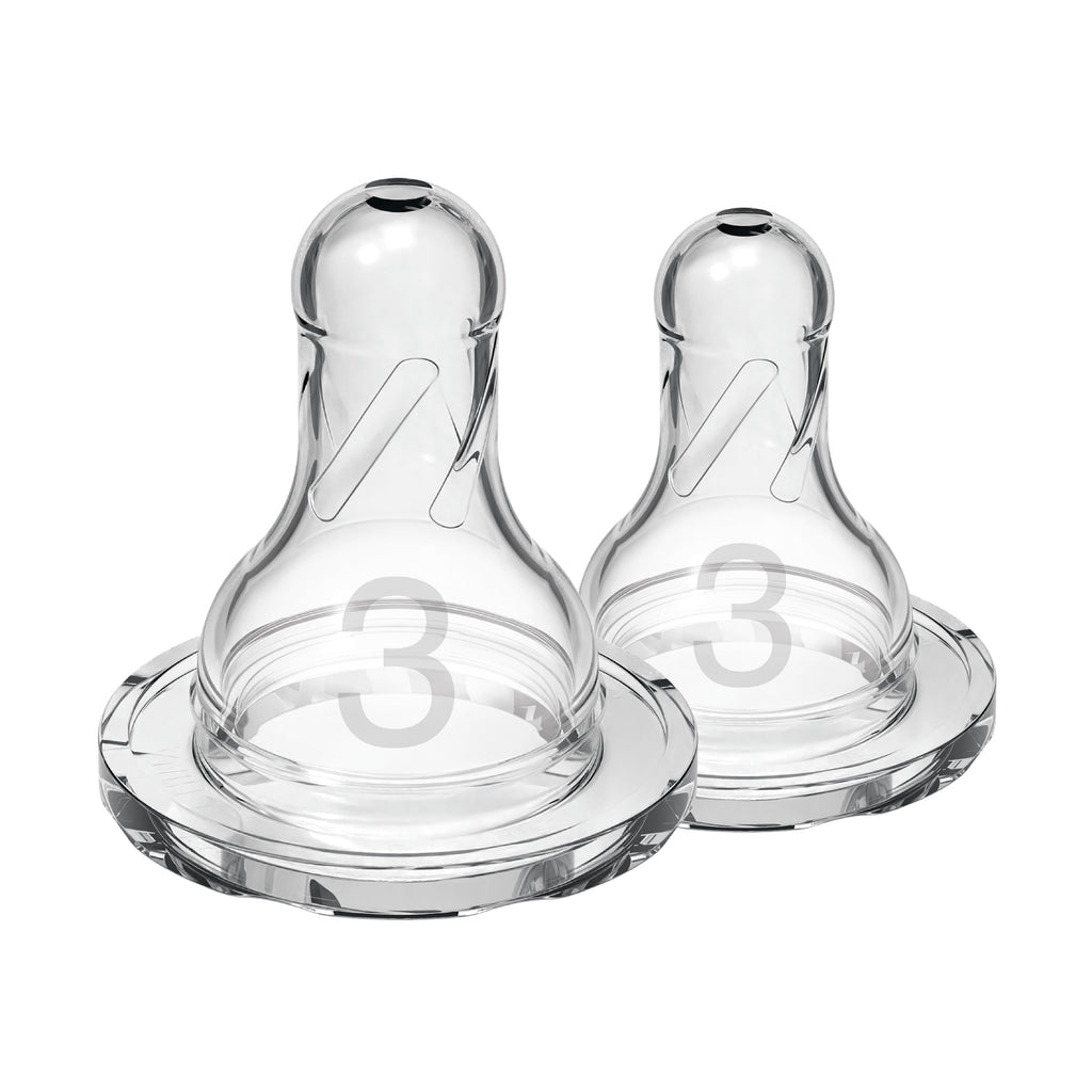 dr-brown-s-natural-flow-tettarella-stretto-in-silicone-livello-3-2-pezzi image 1