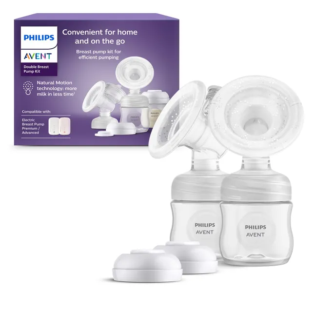 philips-avent-scf335-12-kit-doppio-tiralatte-senza-motore-2-biberon image 1