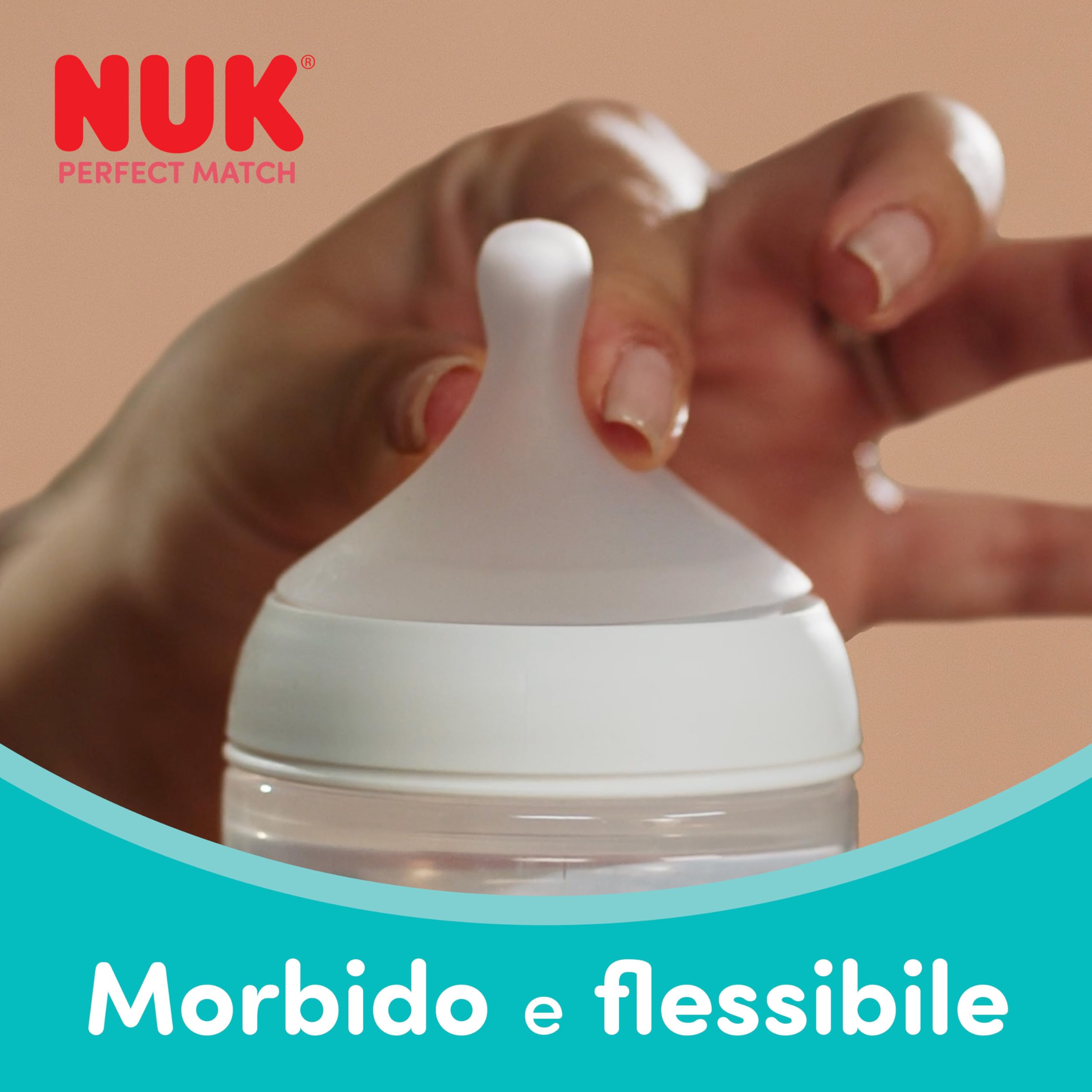 nuk-perfect-match-tettarelle-silicone-piccolo-3-mesi-anticolica-2-pezzi image 3