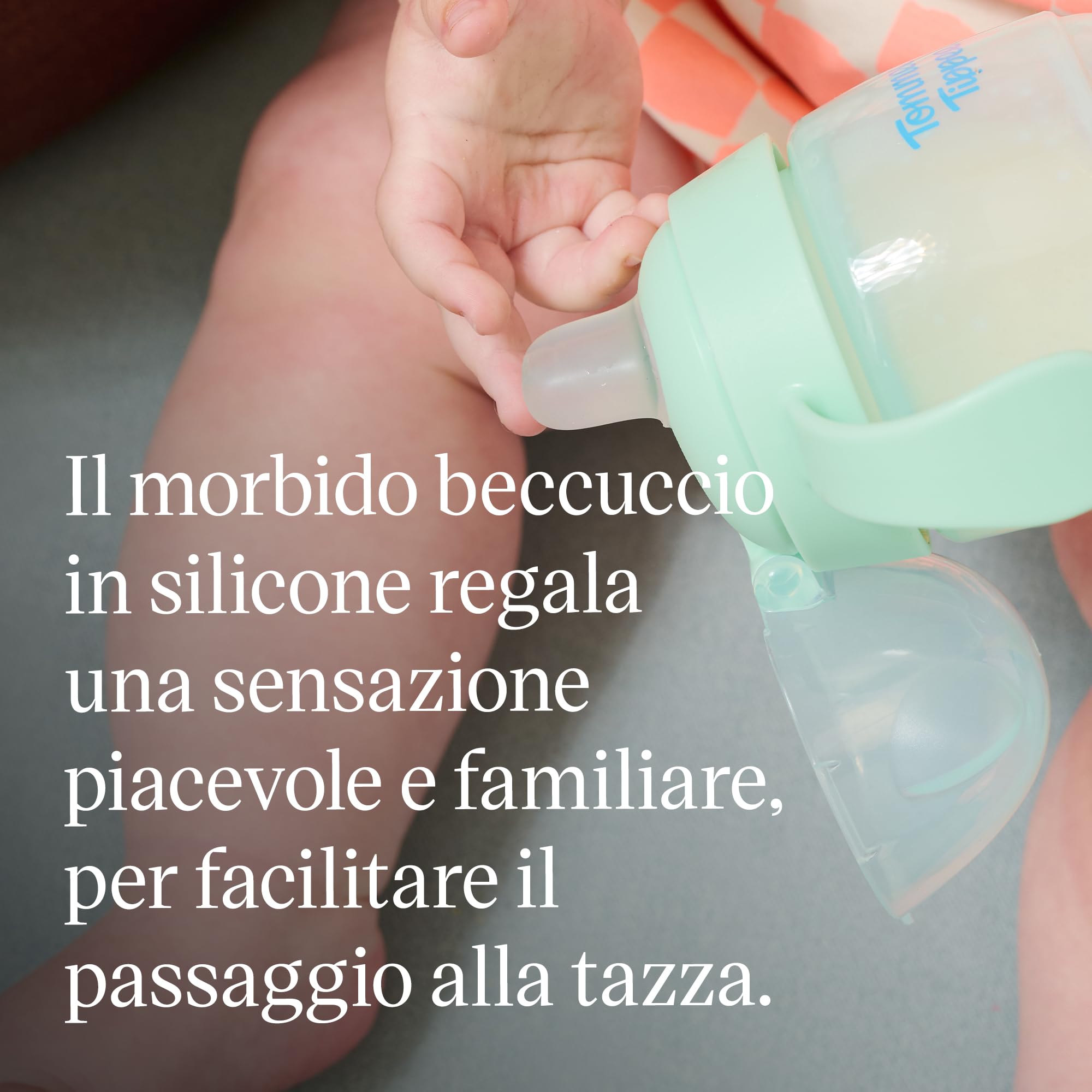 tommee-tippee-tazza-svezzamento-beccuccio-150-ml-verde-arancione-2-pz image 6