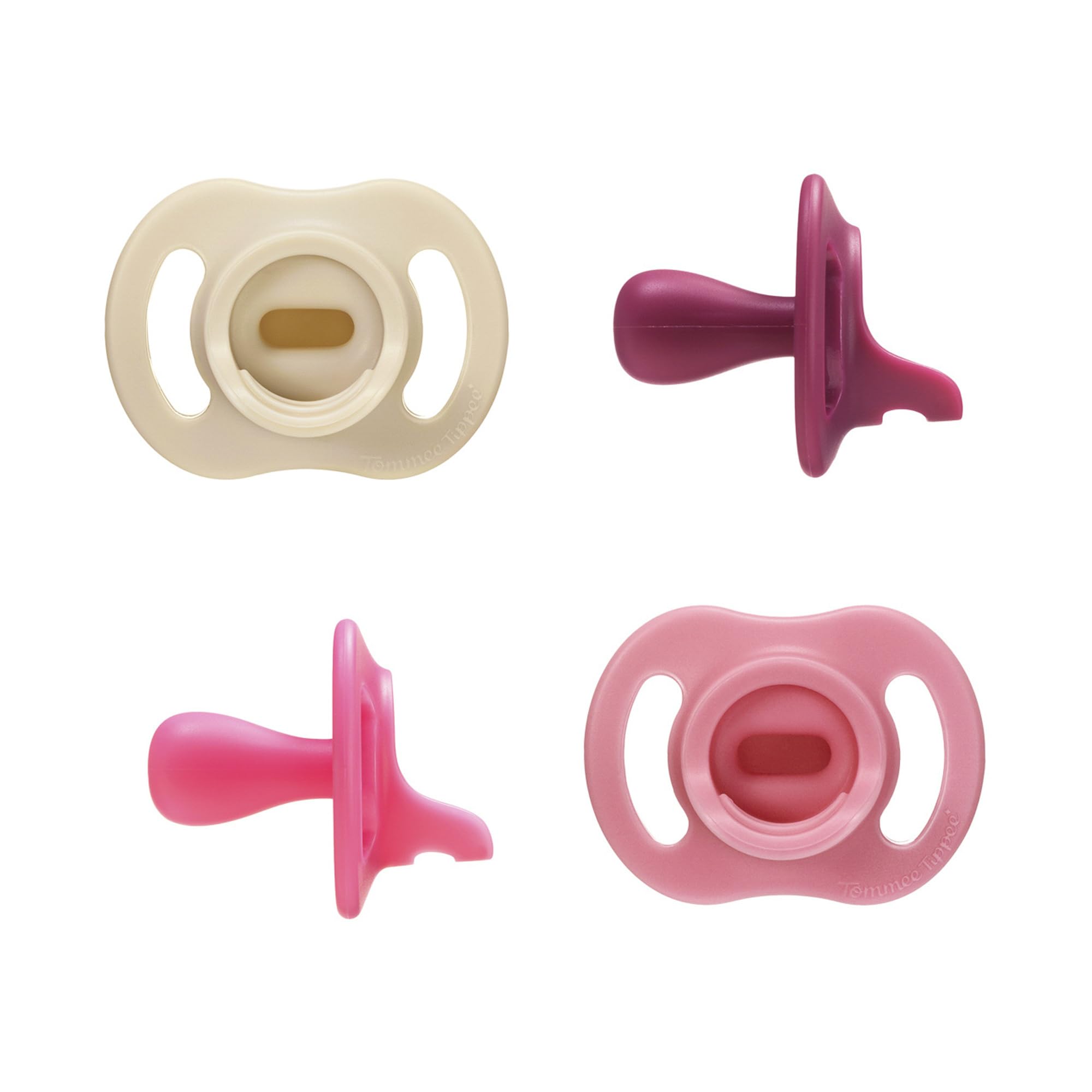 tommee-tippee-ultra-light-stayput-ciuccio-6-18-mesi-silicone-x4 image 1