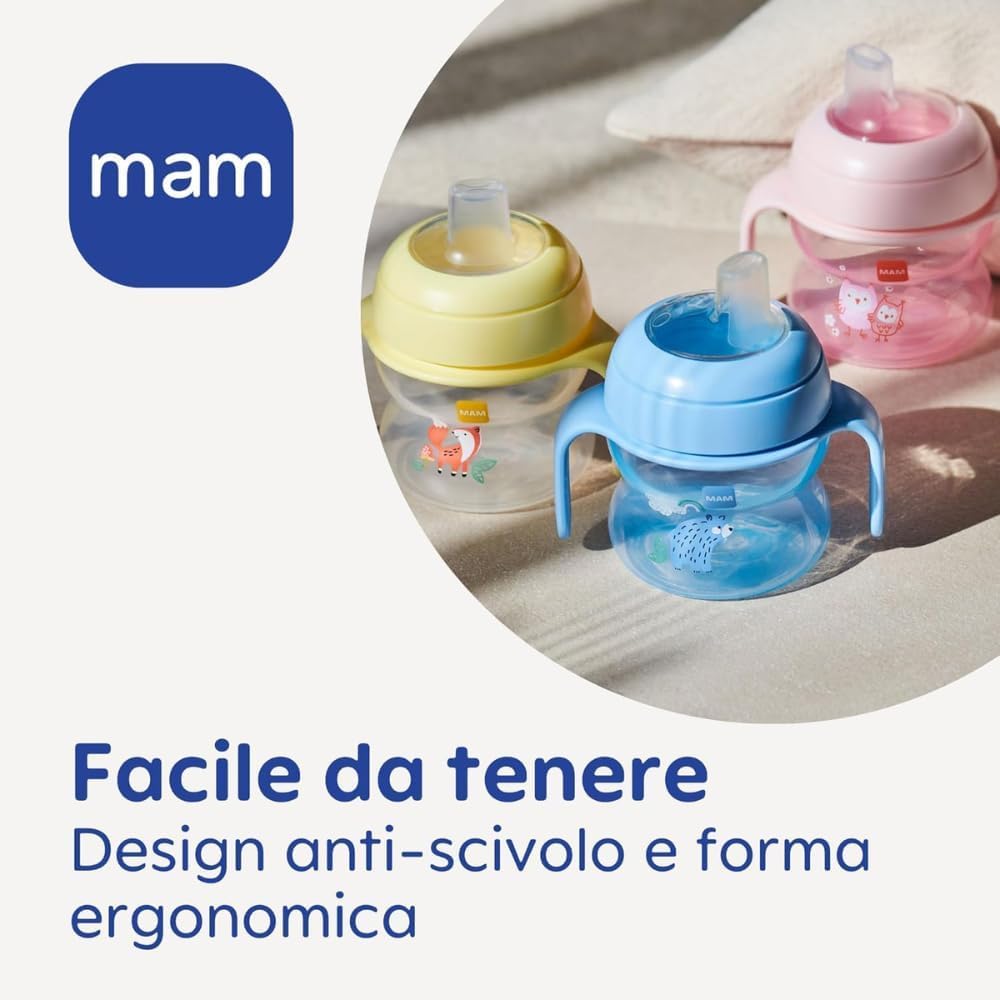 mam-starter-cup-150-ml-prima-tazza-beccuccio-4-mesi-rosa image 4