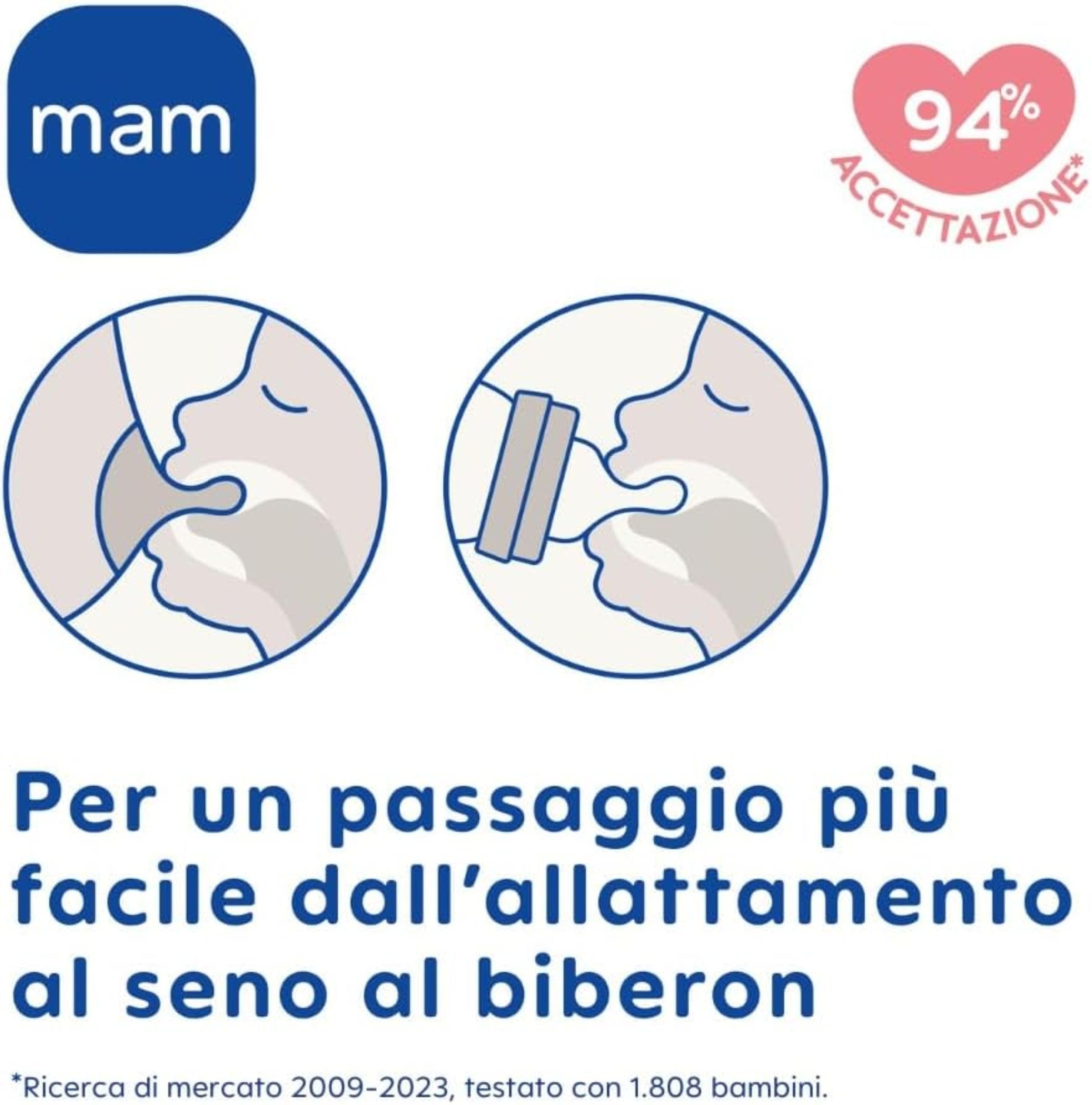 mam-easy-start-biberon-anticolica-320ml-rosa-4-mesi-set-2-pezzi image 2
