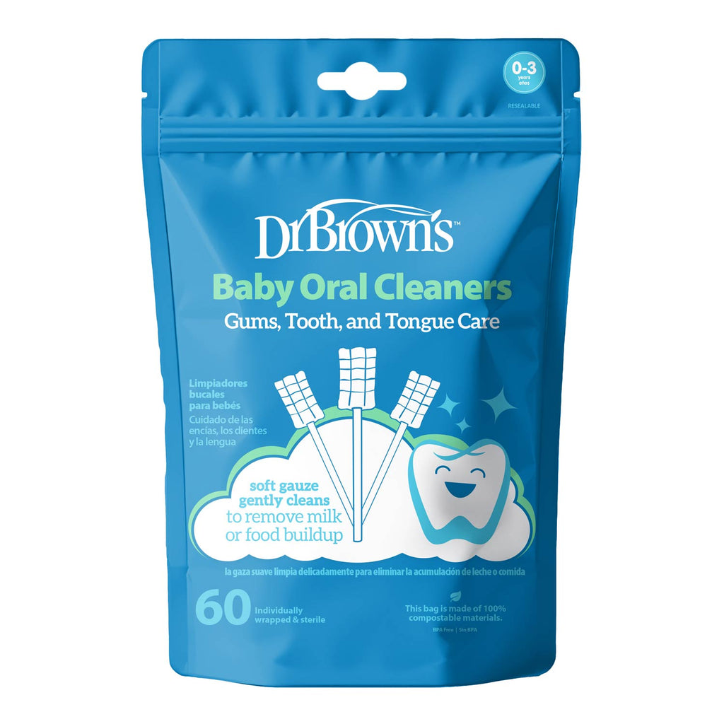 dr-brown-s-baby-oral-cleaners-spazzolini-orali-monouso-60-pz image 1