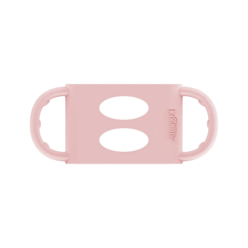 dr-brown-s-milestones-manici-in-silicone-collo-largo-per-biberon image 1