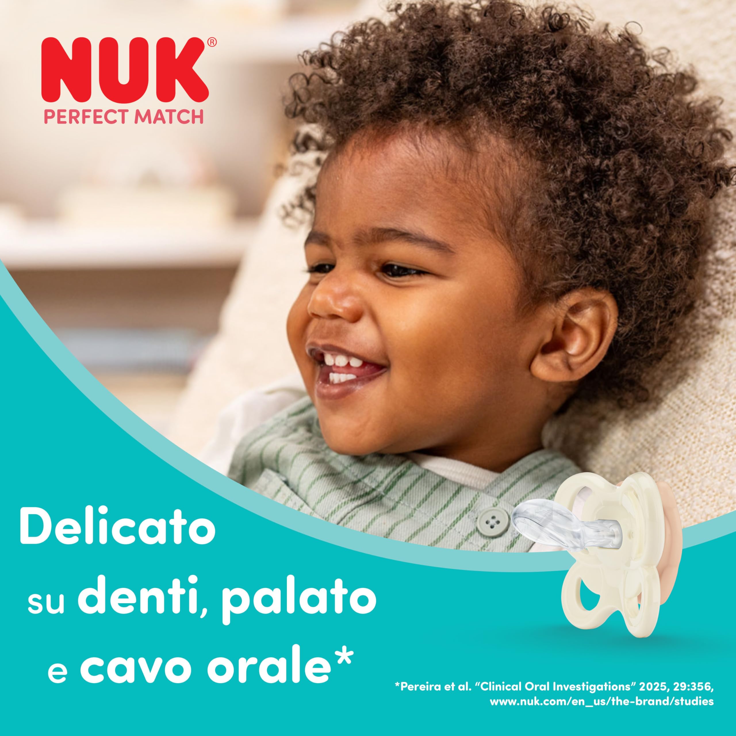 nuk-perfect-match-air-succhietto-0-6-mesi-volpe-orso-2-pezzi image 5