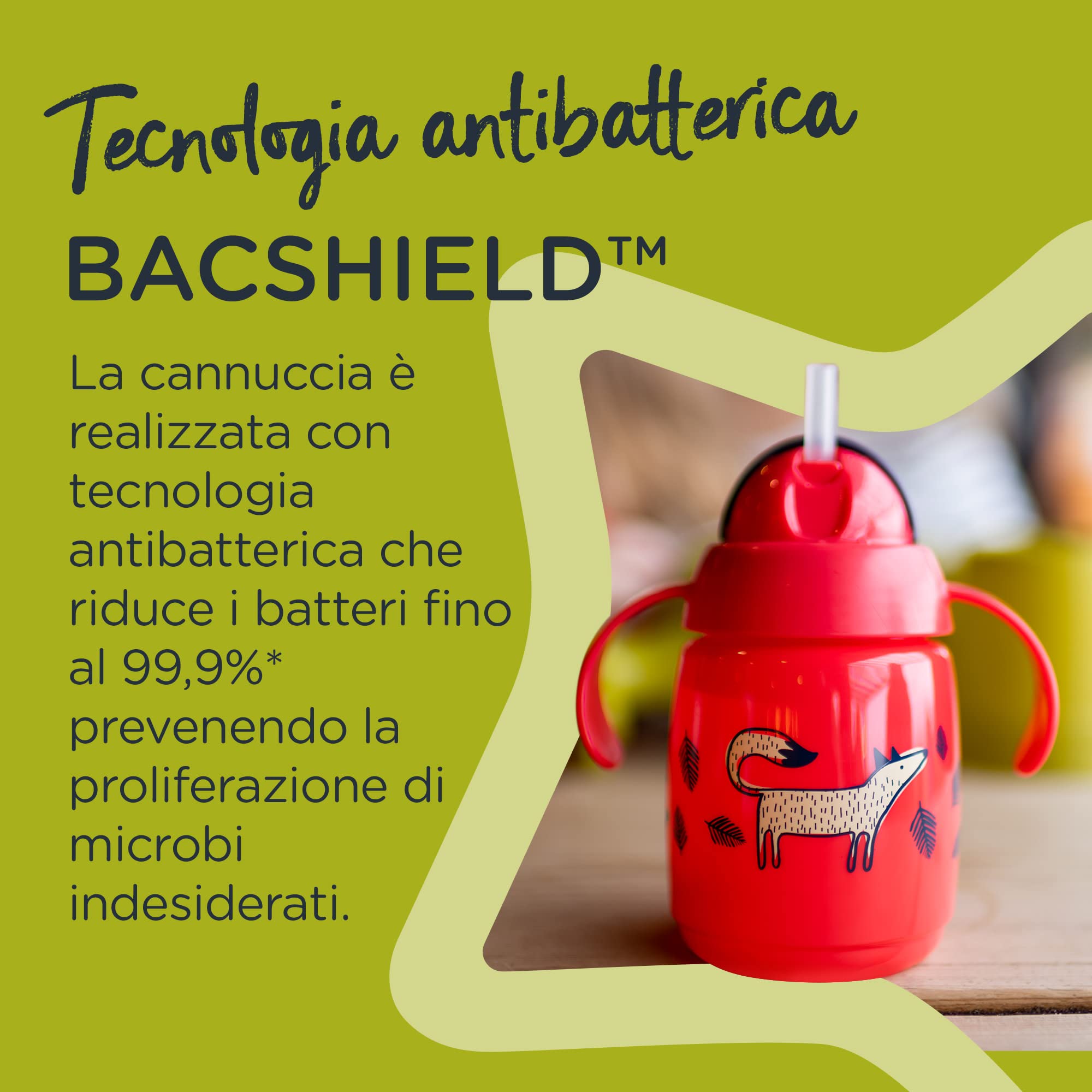 tommee-tippee-superstar-tazza-con-cannuccia-intellivalve-300ml-giallo-6m image 4