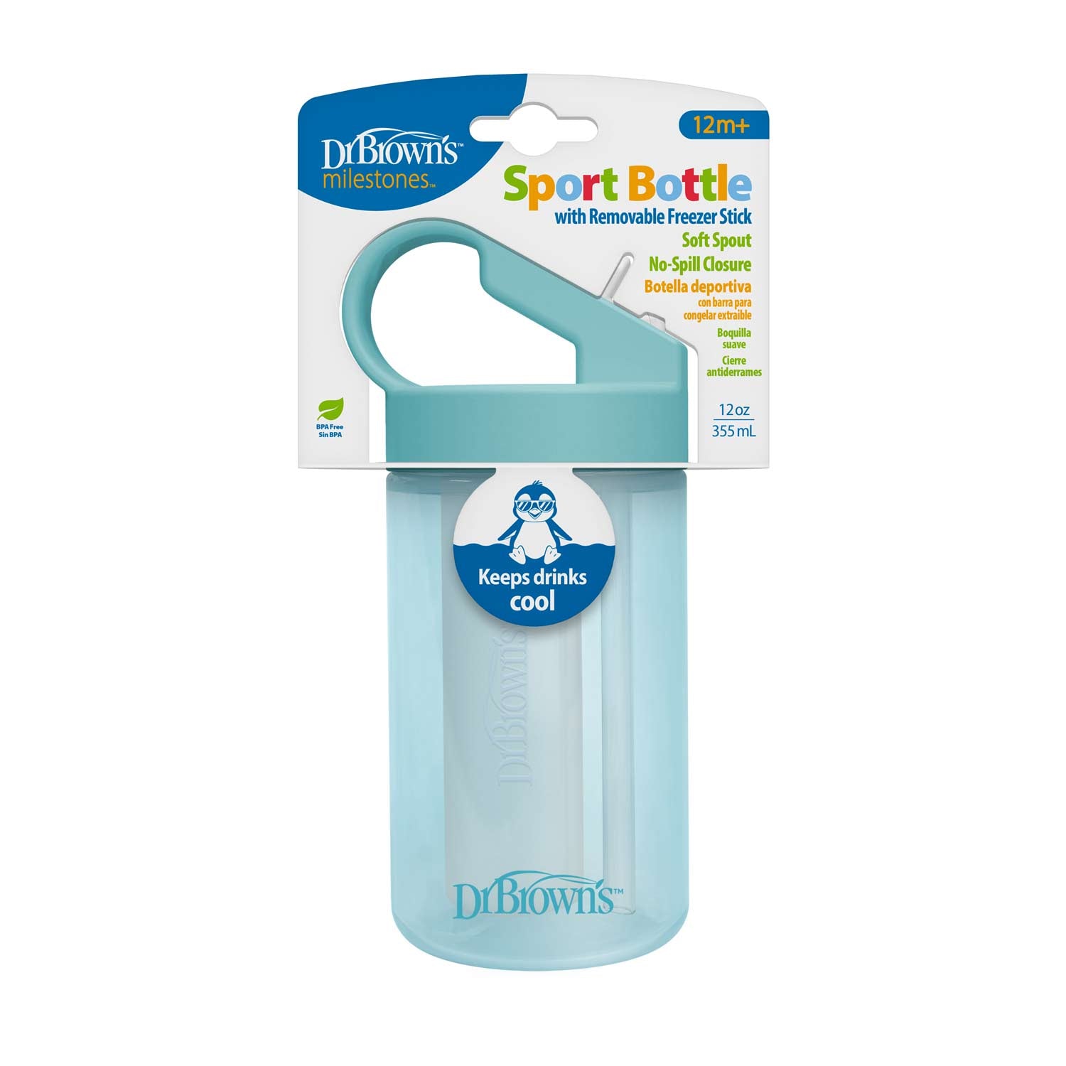 dr-brown-s-sport-bottle-con-freezer-stick-borraccia-bambini image 3