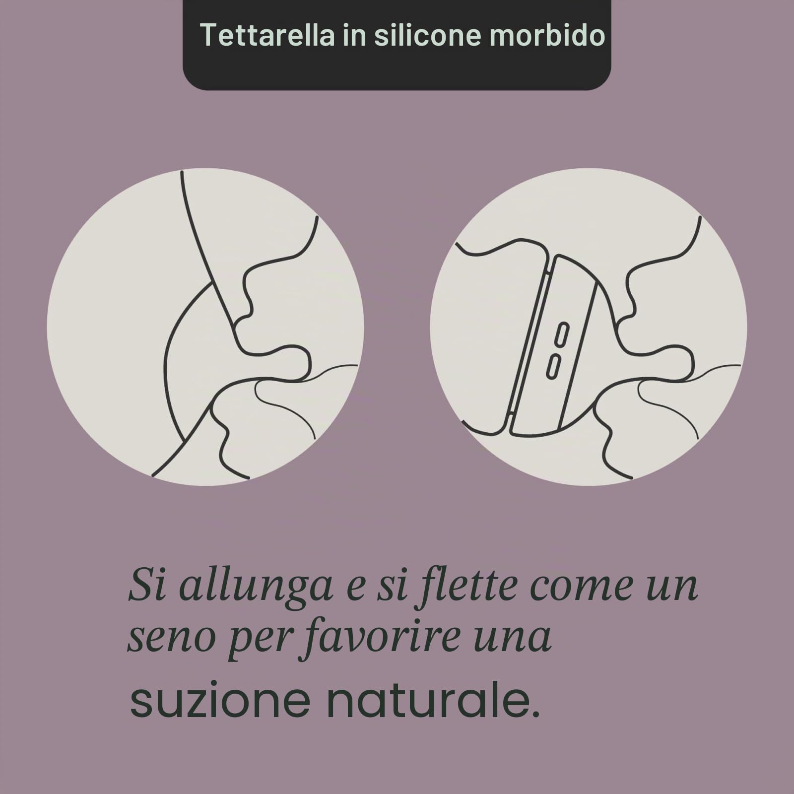 tommee-tippee-natural-start-biberon-silicone-260ml-flusso-lento-3pz image 4